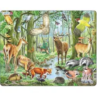 Larsen Maxi Eurooppalainen metsä 36,5 x 28,5 cm palapeli