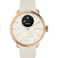 Withings Scanwatch 2 -älykello, 38 mm, ruusukulta