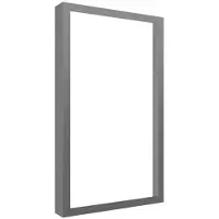 Multibrackets M Pro Series enclosure - for LCD display - high brightness frame - black - Max - recommended for 43"