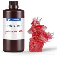 Anycubic Standard resin 1 L Transluscent Red