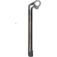 BikePartner Ohjaustangon varsi Hopea Alumiini 40mm/300mm ø25,4mm - ohjaustanko 25,4mm
