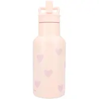 Kidzroom Ruostumaton Teräs Juomapullo 350ml, Magic Meadows Vaaleanpunainen