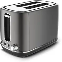 Witt Classic Toaster - Grey - 2 S 18.4 cm