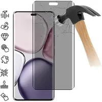 Mtp Products Honor Magic7 Lite Yksityisyyttä Suojaava Täysin Peittävä Panssarilasi - Musta Reuna
