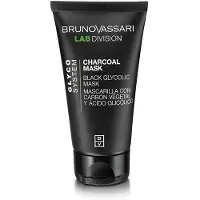 Bruno Vassari Glyco System Charcoal Exfoliating Cream Mask, For Face, 65 g