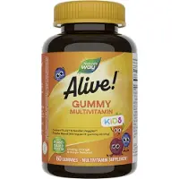 Nature'S Way - Alive! Lasten Monivitamiinikarkit (60 karkkia, kirsikka, appelsiini &amp; rypäle)