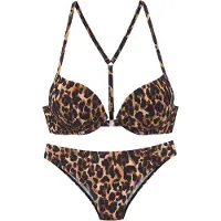 Bruno Banani Bikini beige / ruskea / musta