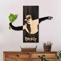 Hobby Hall Riippuva koriste Banksy Flower Thrower 2, 1 kpl.