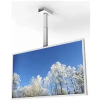 Hi Nd mounting kit - landscape - for flat panel - white - Max - recommended for 65"