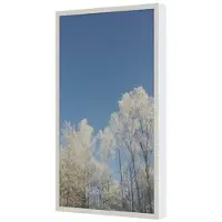 Hi Nd PROTECT mounting kit - portrait - for flat panel - white - Max - recommended for 65"