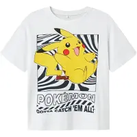 Name it Nkmjamish Pokemon Nreg Ss Top Noos Sky - White - 158-164
