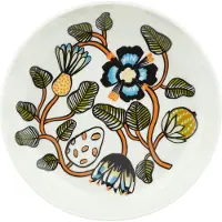 Marimekko Tiara Deep Plate 20,5 Cm - White - Ø 20.5 CM