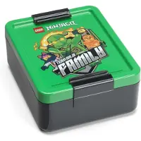LEGO Lunch Box with Compartment Ninjago Black and Green 40520803