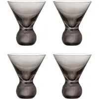 Bloomingville Corliss cocktaillasi 4-pack Harmaa
