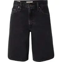 Levi's Farkut 'Baggy Dad Jort' musta denim