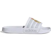 Adidas Rantakengät 'Adilette Real Madrid' tummansininen / keltainen / punainen / valkoinen