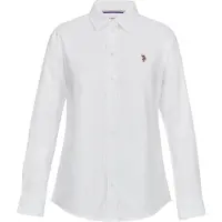 U.S. POLO ASSN. Pusero 'UWGina' ruskea / punainen / valkoinen