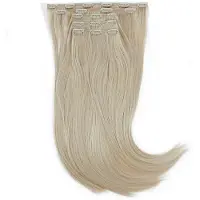 Rapunzel of sweden Vegan Clip-ins Straight / Medium Volume / 5 pieces