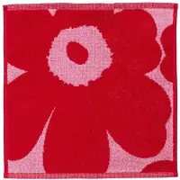 Marimekko Unikko Hand Towel 50X70 Cm - Red - 50X70CM