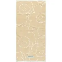 Marimekko Piirto Unikko pyyhe 50x100 cm Beige