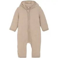 Huttelihut Talvihaalari - Villafleece - Camel Meleerattu M. Korv - - 1 v (80) - Talvihaalarit