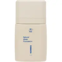 Korres Natural Sheer Foundation kevyt meikkivoide luonnolliseen ilmeeseen sävy 01 Light 30 ml