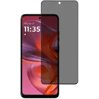 SKALO Motorola Moto G05 Privacy Näytönsuoja Karkaistu Lasi - Musta