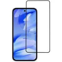 SKALO Google Pixel 9a Kokonaisvaltainen Näytönsuoja Karkaistu Lasi - Musta