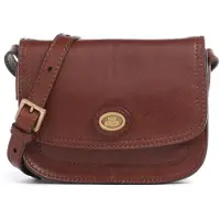The bridge Stodo Crossbody-laukku Nahka 20 cm Ruskea
