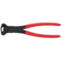 Knipex 68 01 200 SB päätyleikkuripihdit PVC-kahva 200mm (8in)