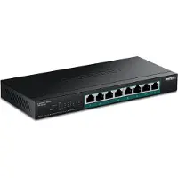 Trendnet TPE-BG380, Hallitsematon, 2.5G Ethernet (100/1000/2500), Täysin kaksipuolinen, Power over Ethernet -tuki, Seinäkiinnitteinen