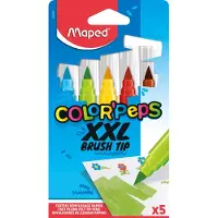 Maped Color'Peps XXL Brush Tip felt-pens x5