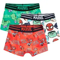 Next Alushousut 'Marvel' limetti / kirkaanpunainen / musta / valkoinen