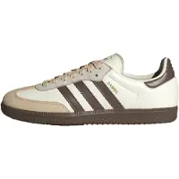 Adidas Originals Matalavartiset tennarit 'Samba' beige / vaaleabeige / suklaa / valkoinen