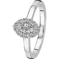 Kohinoor Valerie valkokultainen timanttisormus 0.31 ct 033-266V-32-180