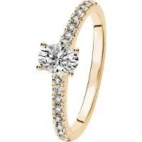Kohinoor Ellen kultainen timanttisormus 0.46 ct 033-818K-46-185