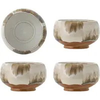 Bloomingville Jade-kulho 4 kpl Ø12 cm Luonto