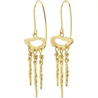 Pilgrim Breeze Earrings Gold-Plated - Gold - ONE SIZE
