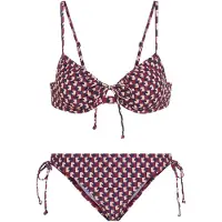 LASCANA Bikini kerma / laivastonsininen / viininpunainen