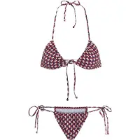 LASCANA Bikini kerma / laivastonsininen / viininpunainen