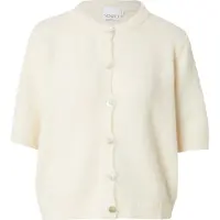 Noella Kae Ss Knit Cardigan - Cream - S/M