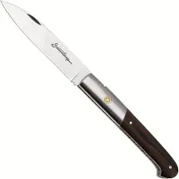 Laguiole En Aubrac Sauveterre Ziricote, Matt Stainless Bolster, Mosaic Pin, pocket knife, 11 cm