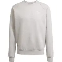Adidas Originals Collegepaita 'Trefoil Essentials' harmaa / valkoinen