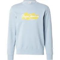 Pepe Jeans for man. PM582921 Milton sweatshirt blue (L), Casual, Cotton