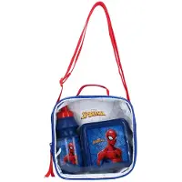 Spiderman Marvel Spider-Man Eväsrasia & Pullo Setti, Sininen