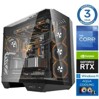 INTOP Tietokone AQUA i7-14700F 32GB DDR5 1TB SSD M.2 NVME RTX5070Ti 16GB WIN11