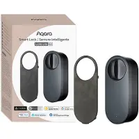 Aqara Smart Lock U200 Lite Kit -älylukko, musta (Homekit, Matter, Thread)