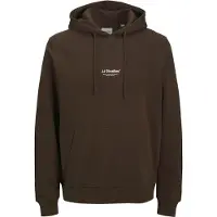Jack & Jones Jjesoho Sweat Hood Noos - Brown - M