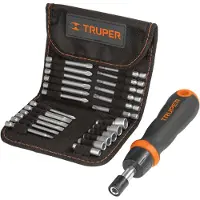 Truper Ruuvimeisselin kahva JDM-26 + ruuvivääntimen päät