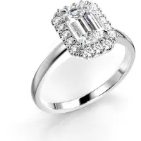Festive Serena Halo timanttisormus 1.16ct 14-724-116-VK-LABGVS1